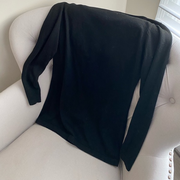 Long sweater with faux snakeskin pockets - Picture 3 of 4